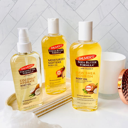 Palmers body oil 200ml- Shea butter, coco butter and coconut oil formula