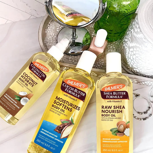 Palmers body oil 200ml- Shea butter, coco butter and coconut oil formula